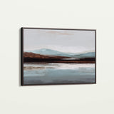 Abstract 1633 Canvas Art 18" x 24" / 45 x 60 cm / Black