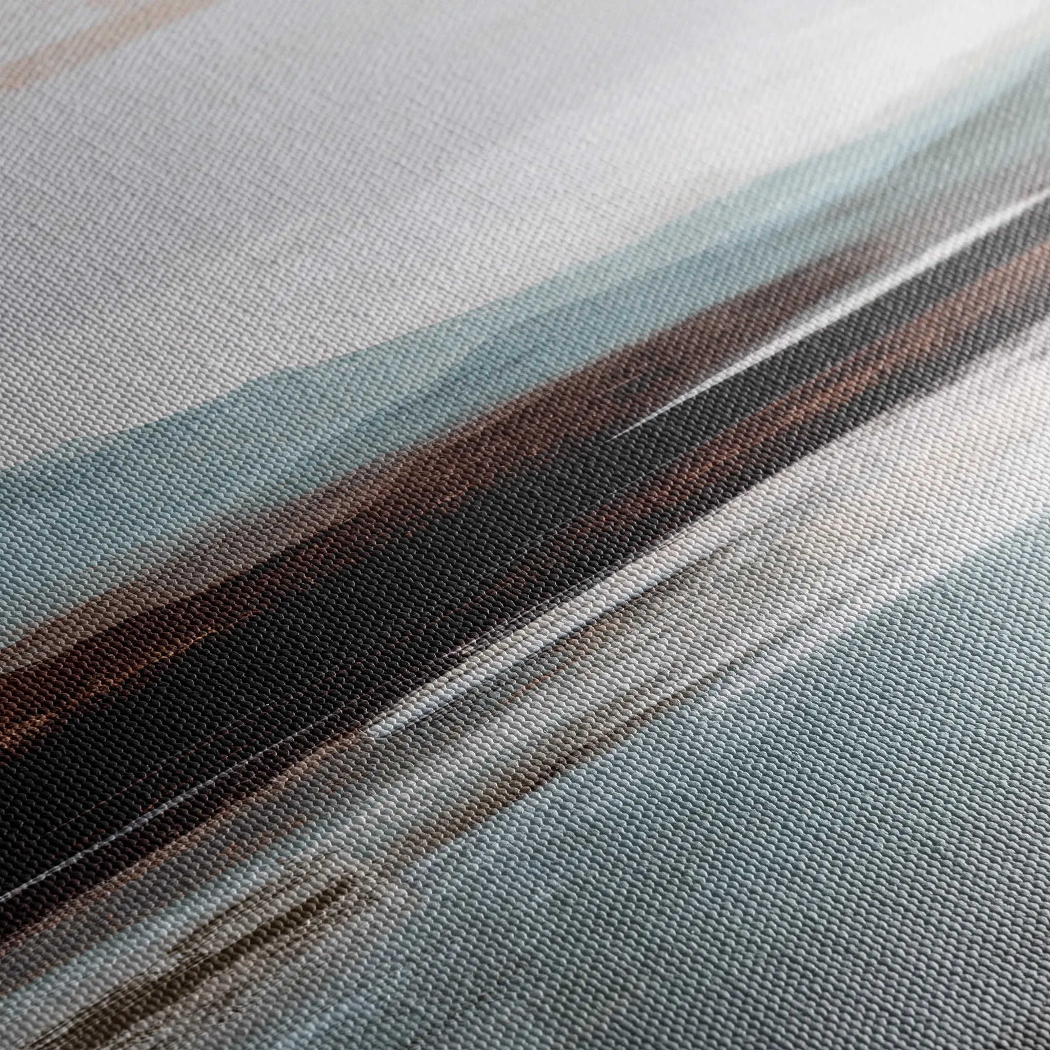 Abstract 1633 Canvas Art 18" x 24" / 45 x 60 cm / Black