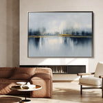 Abstract 1634 Canvas Art 18" x 24" / 45 x 60 cm / Black