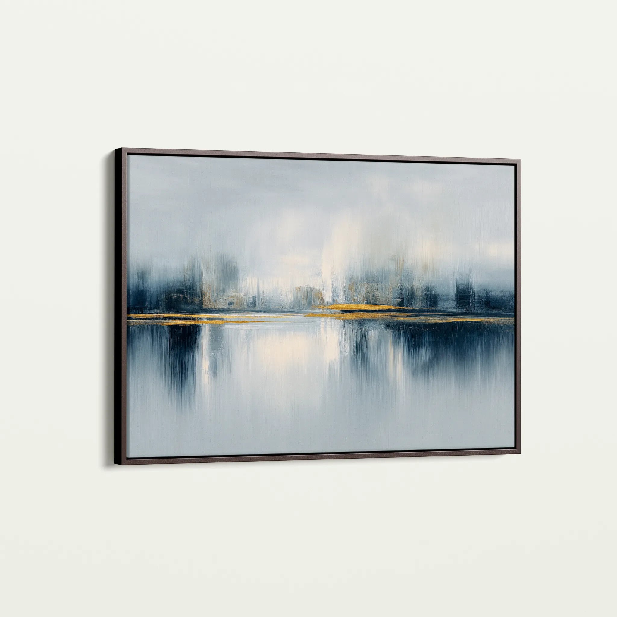 Abstract 1634 Canvas Art 18" x 24" / 45 x 60 cm / Black