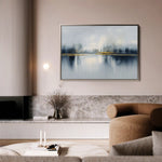 Abstract 1634 Canvas Art 60 x 40 cm / Black