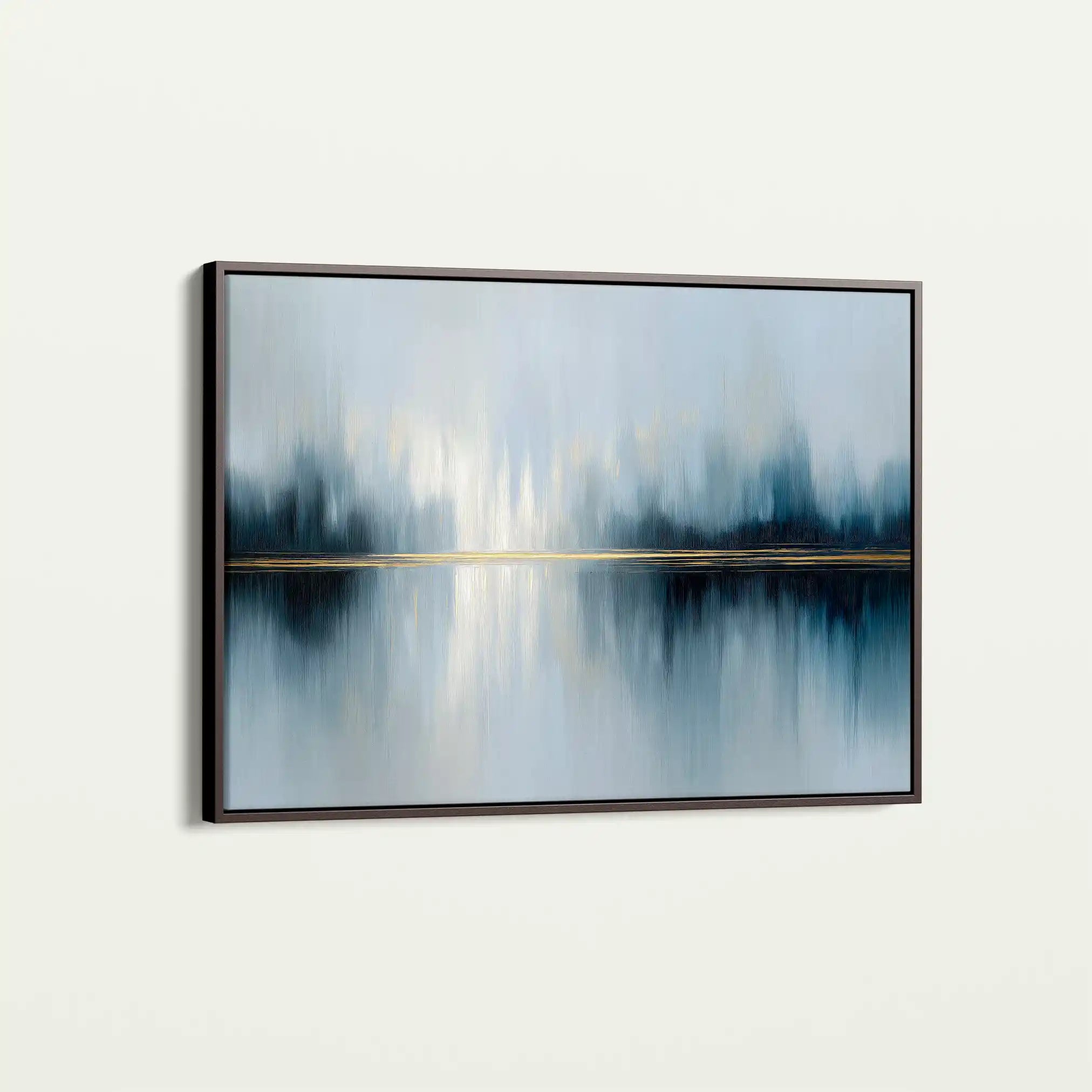 Abstract 1635 Canvas Art 60 x 40 cm / Black