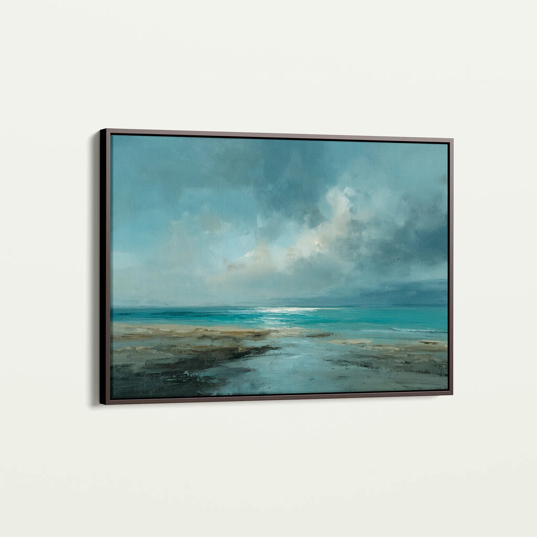 Abstract 1636 Canvas Art 18" x 24" / 45 x 60 cm / Black