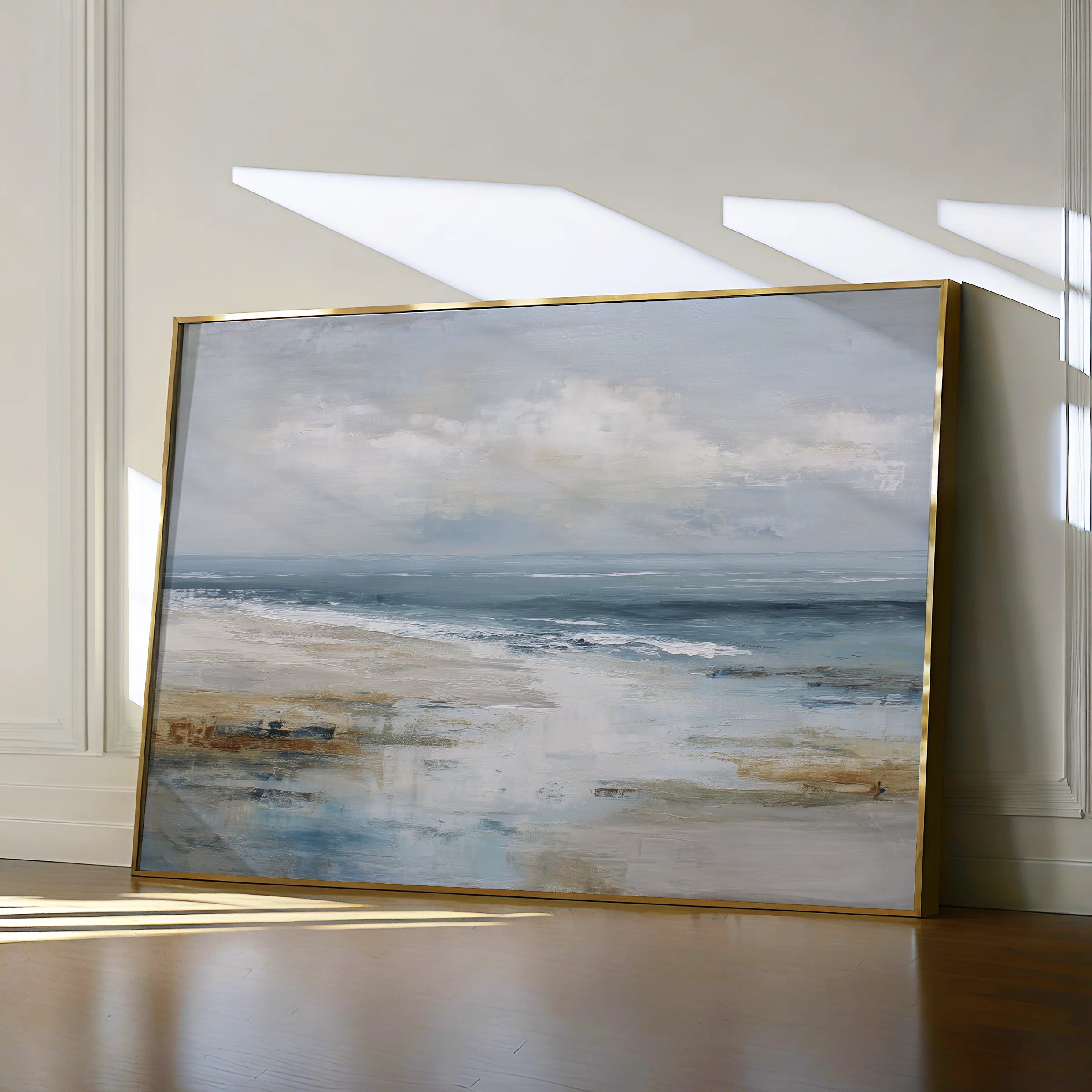Abstract 1637 Canvas Art 18" x 24" / 45 x 60 cm / Black