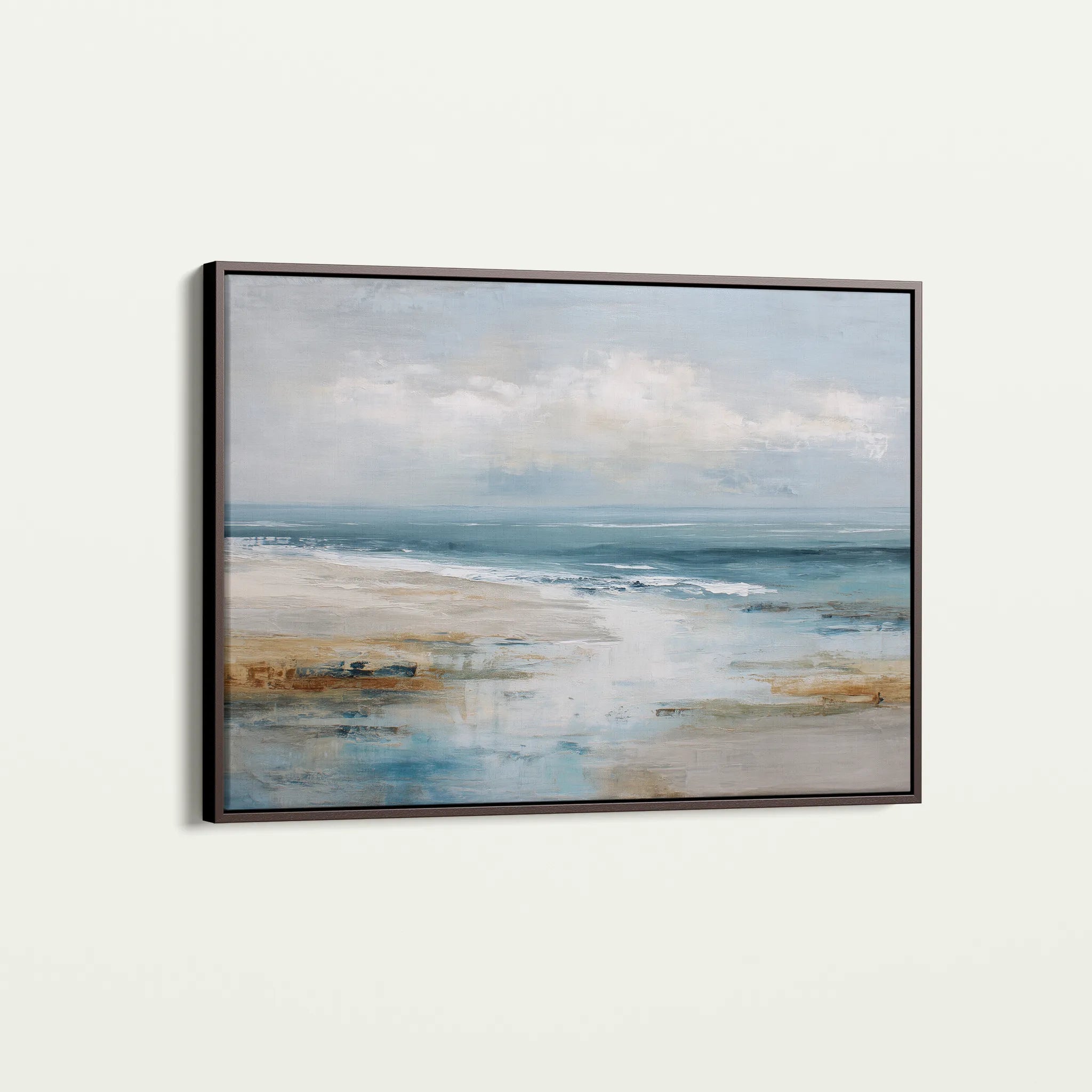 Abstract 1637 Canvas Art 18" x 24" / 45 x 60 cm / Black