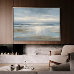 Abstract 1639 Canvas Art 60 x 40 cm / Black