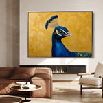 Animals 164 Canvas Art 18" x 24" / 45 x 60 cm / Black