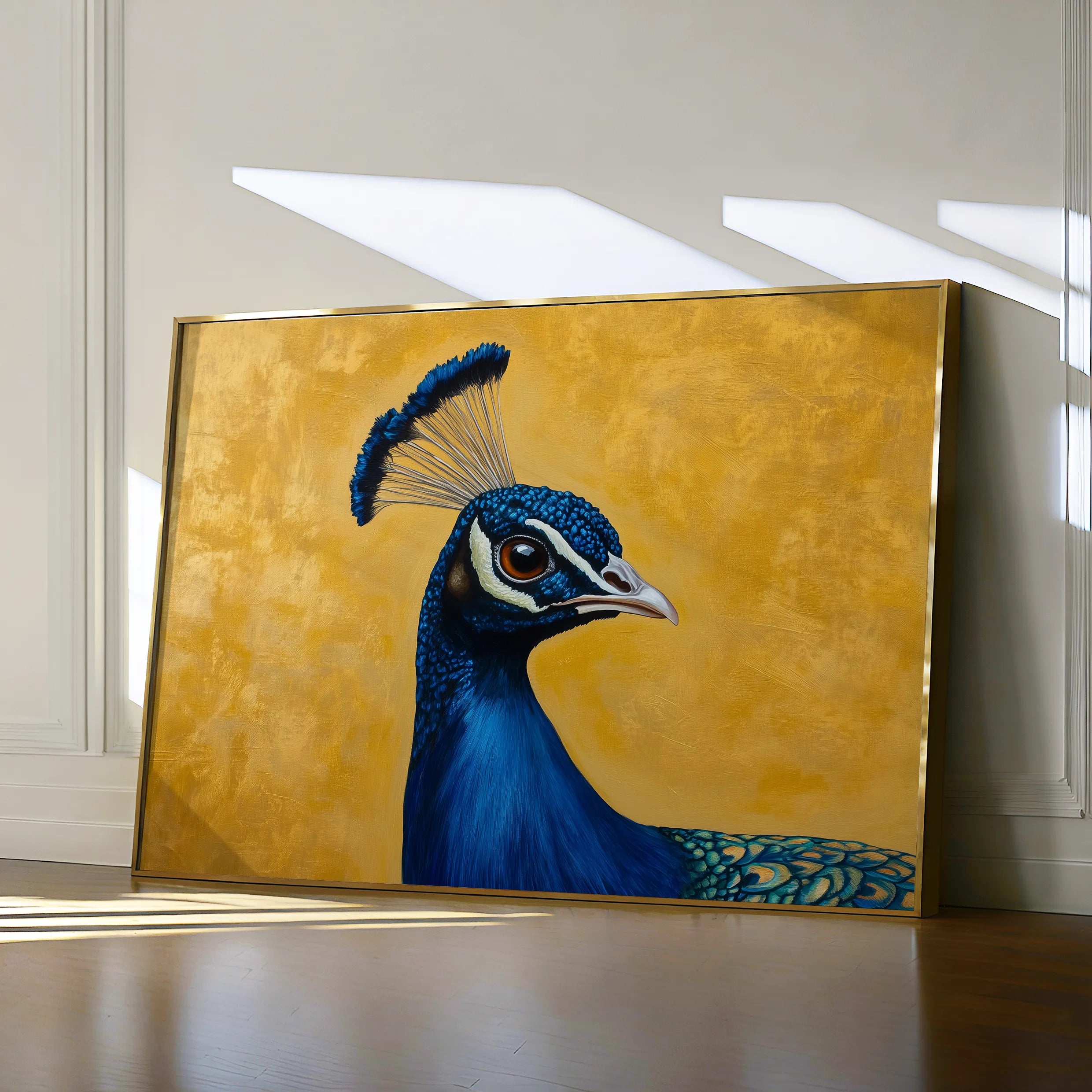 Animals 164 Canvas Art 18" x 24" / 45 x 60 cm / Black