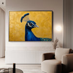 Animals 164 Canvas Art 18" x 24" / 45 x 60 cm / Black
