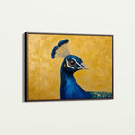 Animals 164 Canvas Art 18" x 24" / 45 x 60 cm / Black