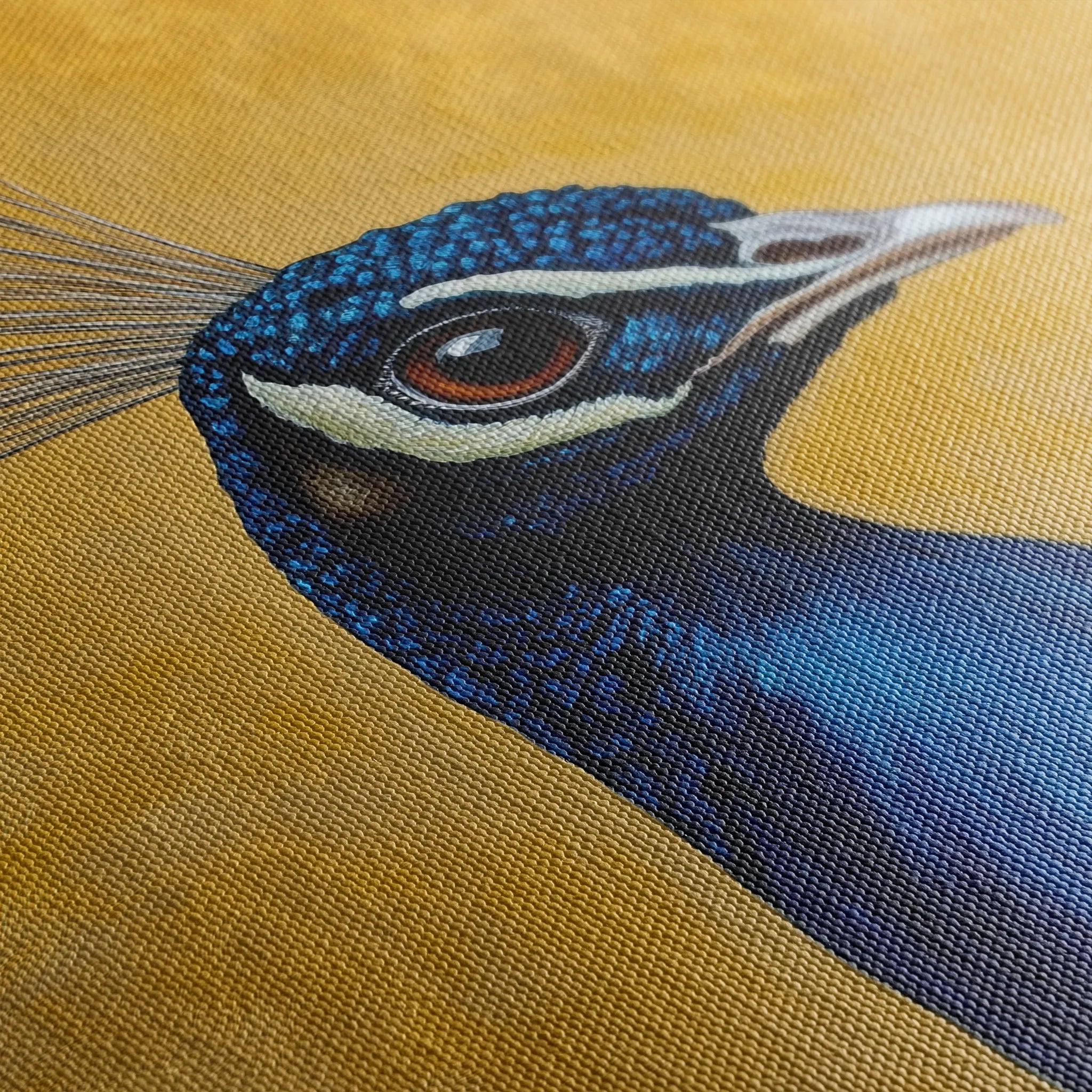 Animals 164 Canvas Art 18" x 24" / 45 x 60 cm / Black