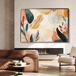 Boho 164 Canvas Art 18" x 24" / 45 x 60 cm / Black