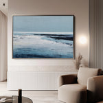 Abstract 1640 Canvas Art 18" x 24" / 45 x 60 cm / Black