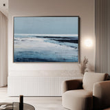 Abstract 1640 Canvas Art 18" x 24" / 45 x 60 cm / Black