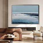 Abstract 1640 Canvas Art 18" x 24" / 45 x 60 cm / Black