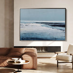Abstract 1640 Canvas Art 60 x 40 cm / Black
