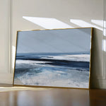 Abstract 1642 Canvas Art 18" x 24" / 45 x 60 cm / Black