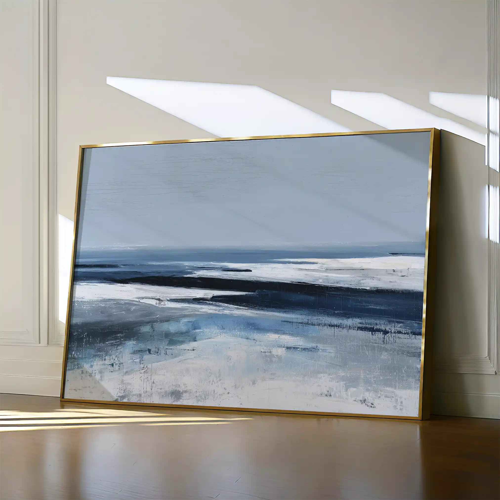 Abstract 1642 Canvas Art 60 x 40 cm / Black
