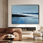 Abstract 1643 Canvas Art 18" x 24" / 45 x 60 cm / Black