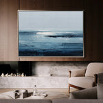 Abstract 1644 Canvas Art 18" x 24" / 45 x 60 cm / Black