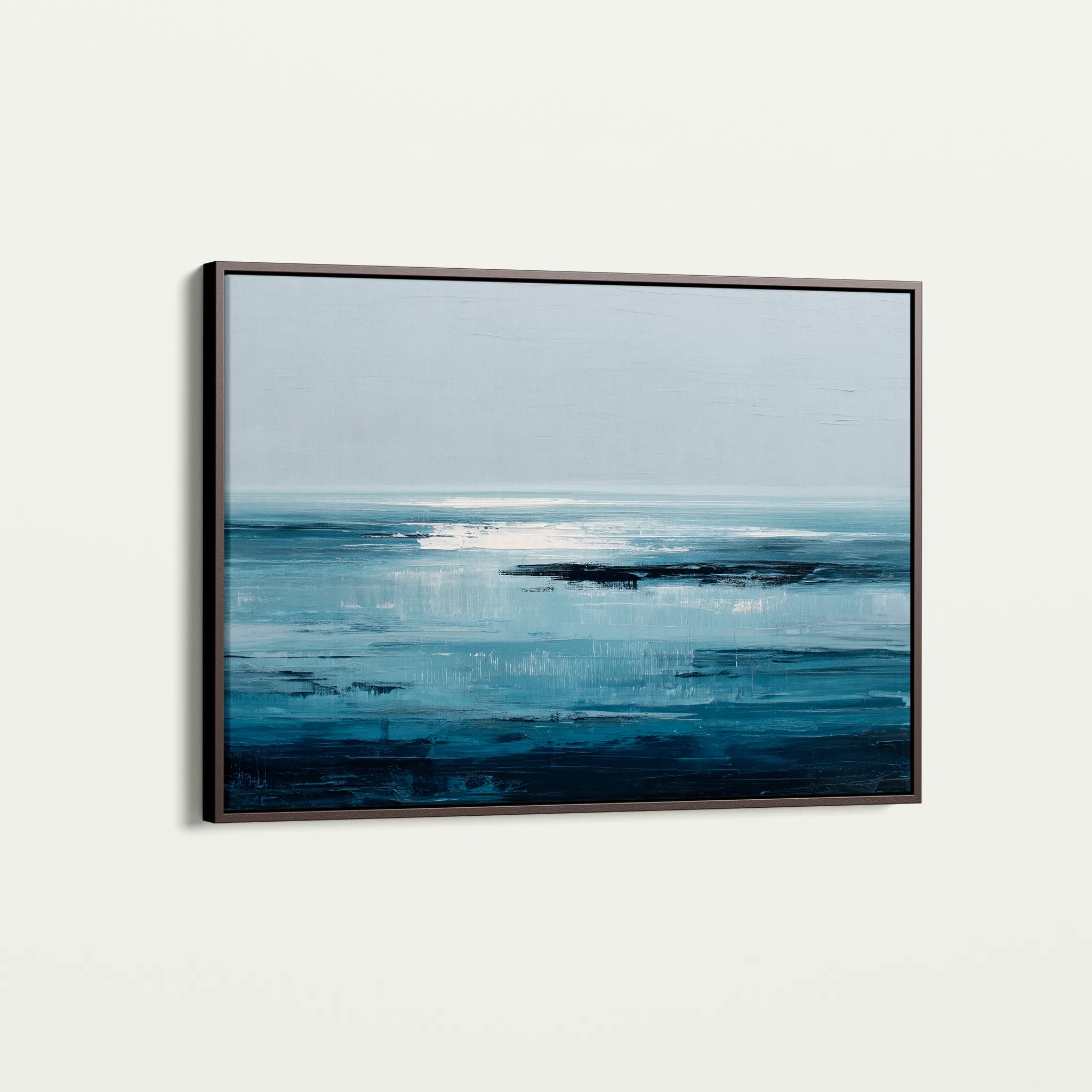 Abstract 1644 Canvas Art 18" x 24" / 45 x 60 cm / Black