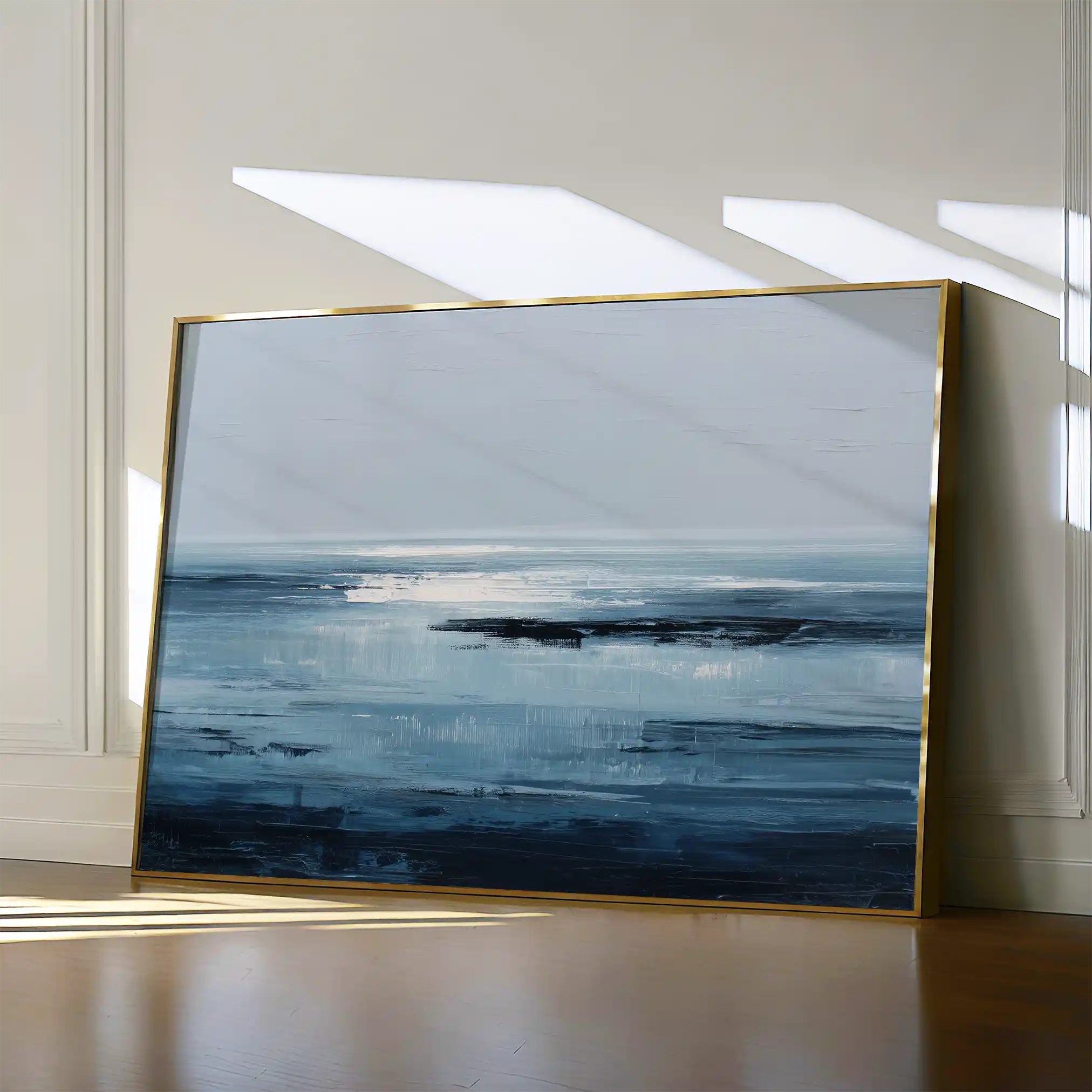 Abstract 1644 Canvas Art 60 x 40 cm / Black