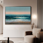 Abstract 1645 Canvas Art 18" x 24" / 45 x 60 cm / Black