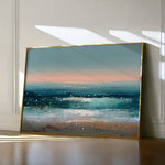 Abstract 1645 Canvas Art 18" x 24" / 45 x 60 cm / Black