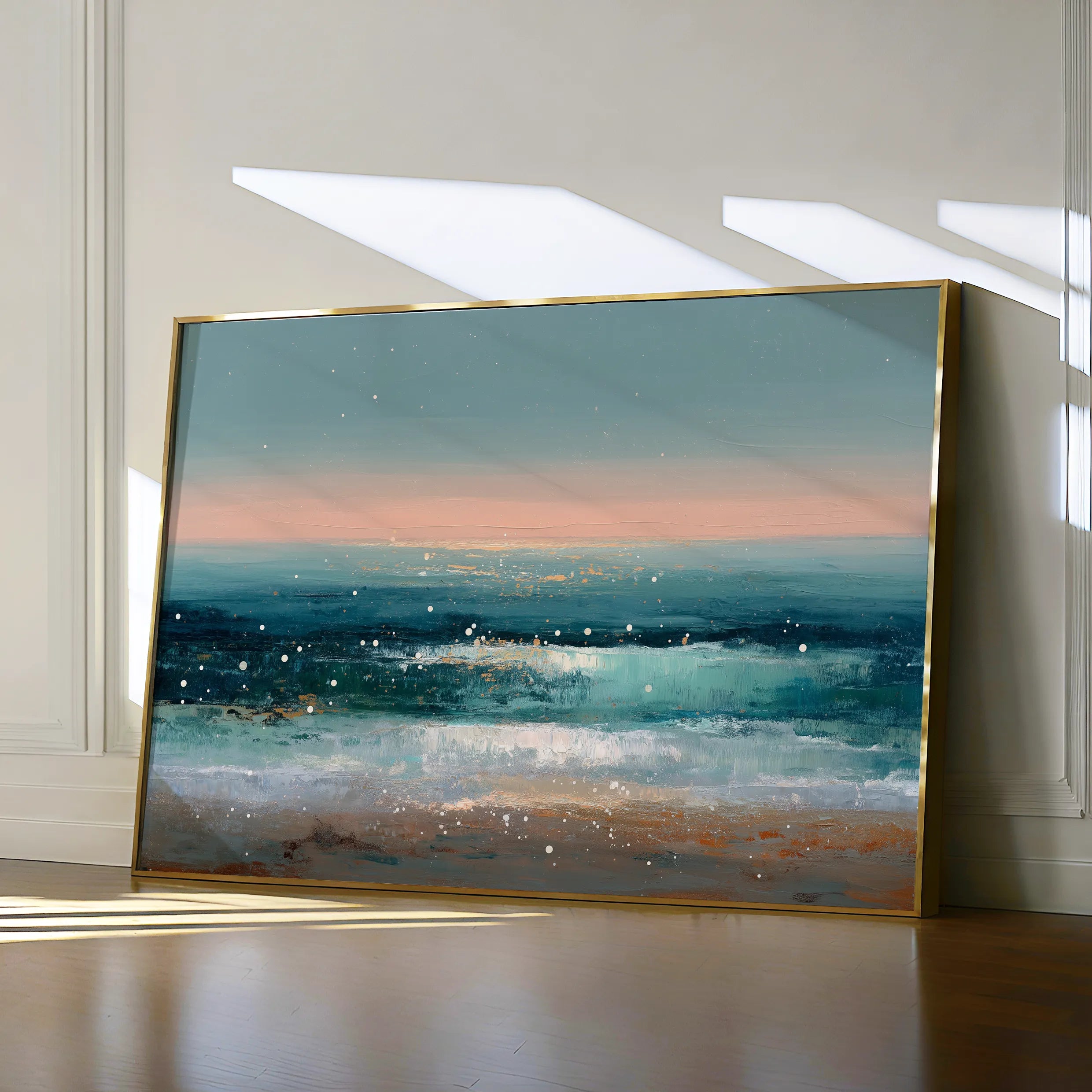 Abstract 1645 Canvas Art 18" x 24" / 45 x 60 cm / Black