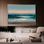 Abstract 1645 Canvas Art 18" x 24" / 45 x 60 cm / Black