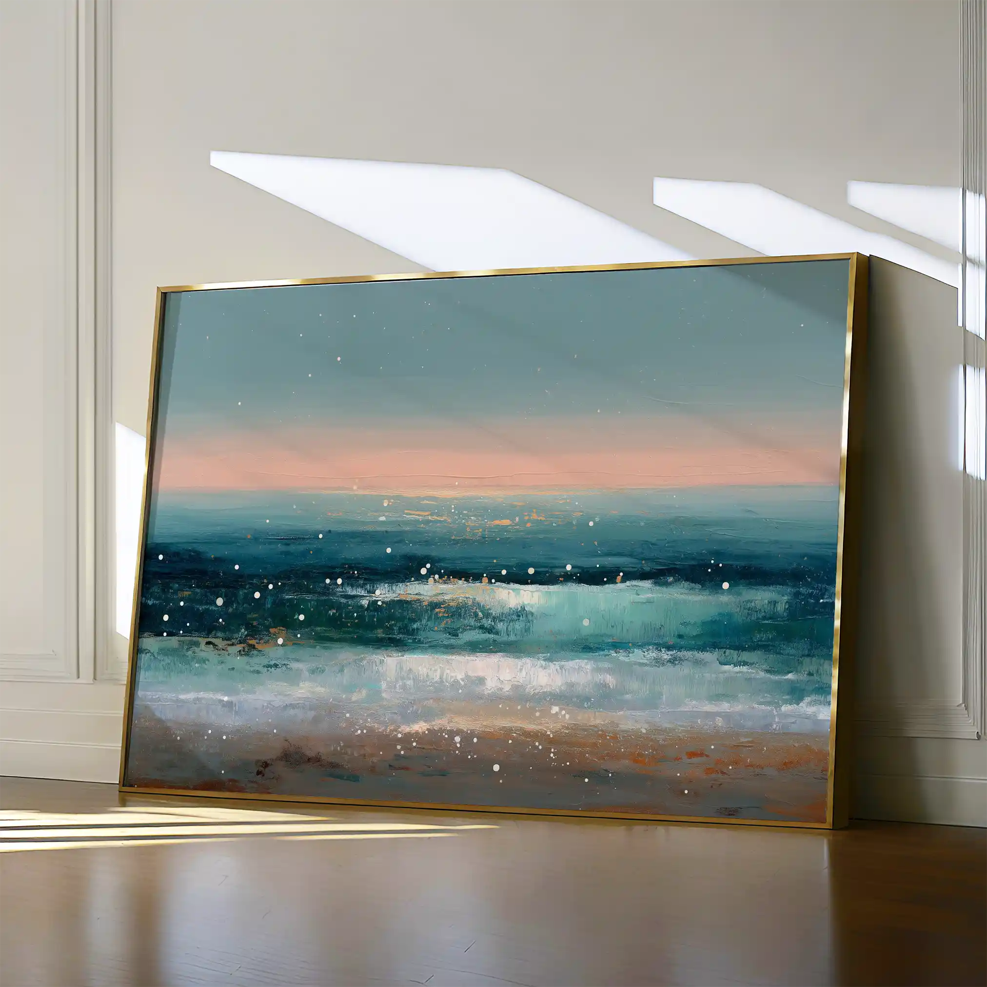 Abstract 1645 Canvas Art 60 x 40 cm / Black