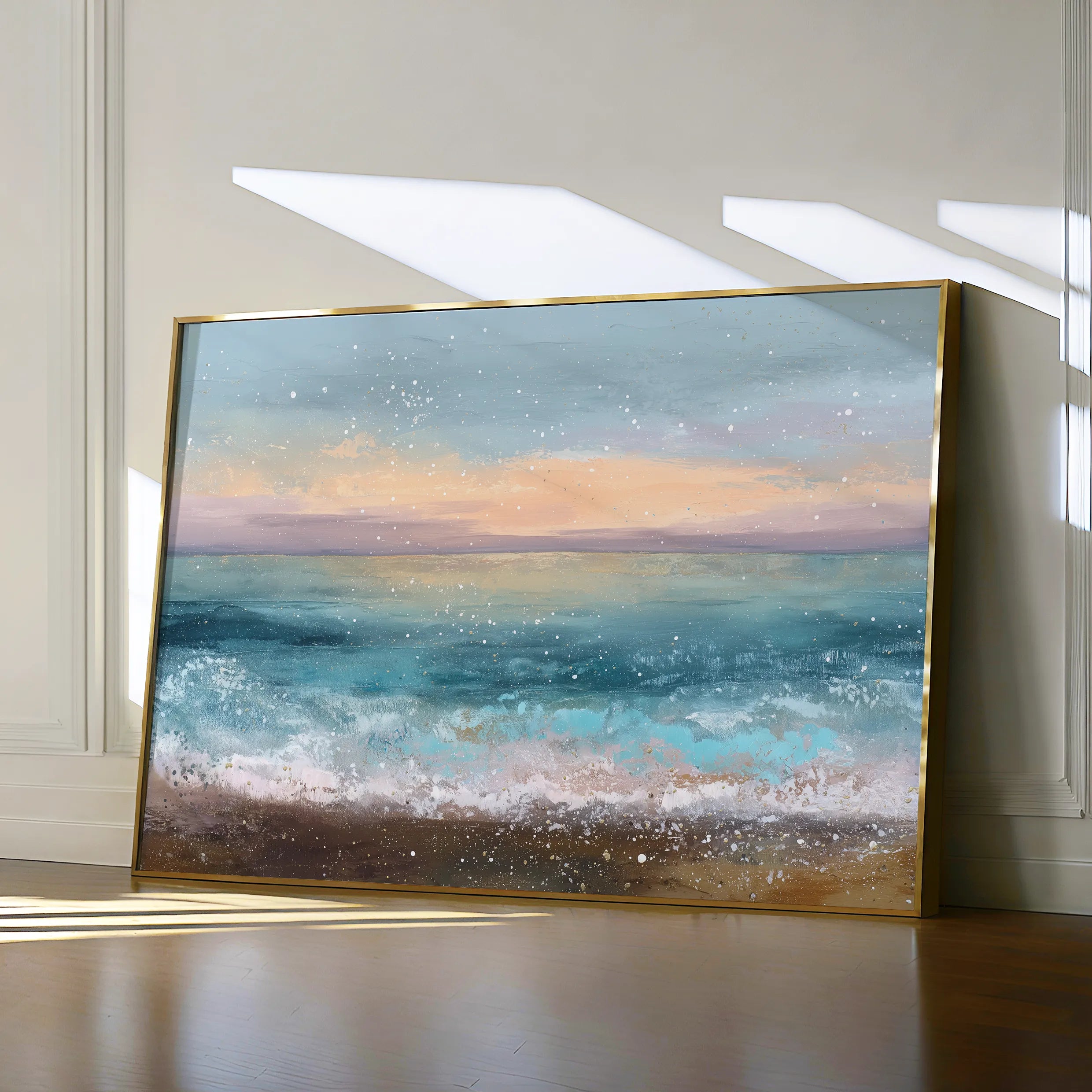 Abstract 1646 Canvas Art 18" x 24" / 45 x 60 cm / Black