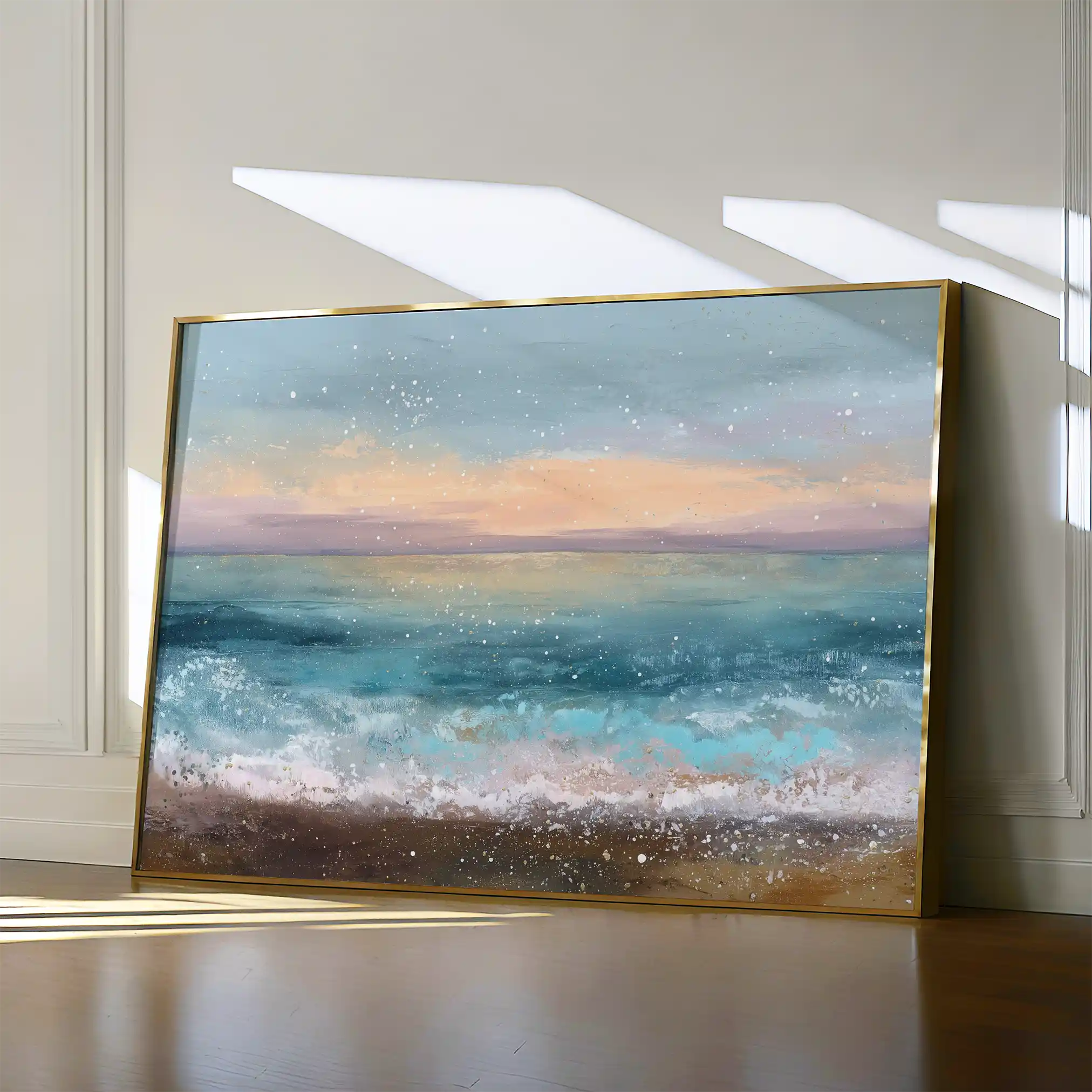 Abstract 1646 Canvas Art 60 x 40 cm / Black