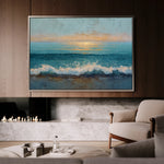 Abstract 1647 Canvas Art 18" x 24" / 45 x 60 cm / Black