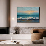 Abstract 1647 Canvas Art 18" x 24" / 45 x 60 cm / Black