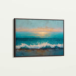 Abstract 1647 Canvas Art 18" x 24" / 45 x 60 cm / Black