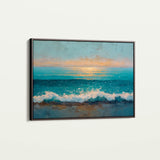 Abstract 1647 Canvas Art 18" x 24" / 45 x 60 cm / Black
