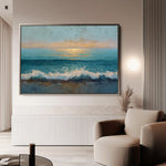 Abstract 1647 Canvas Art 60 x 40 cm / Black