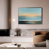 Abstract 1648 Canvas Art 18" x 24" / 45 x 60 cm / Black