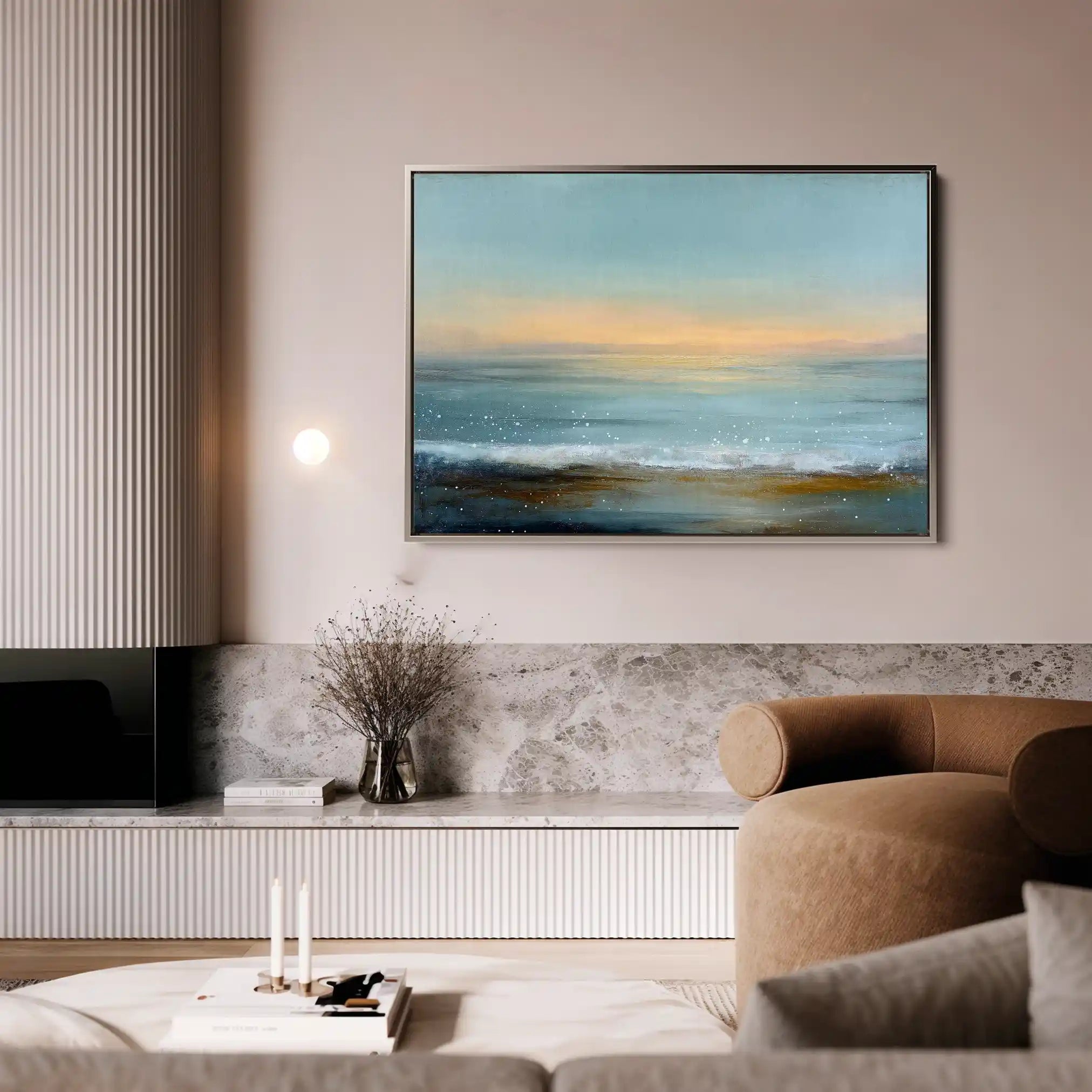 Abstract 1648 Canvas Art 60 x 40 cm / Black