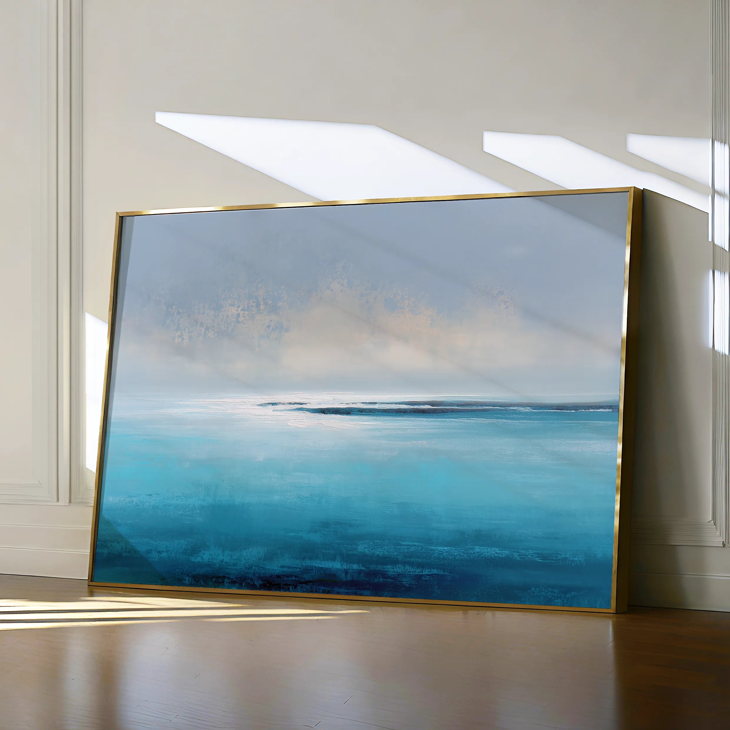 Abstract 1649 Canvas Art 18" x 24" / 45 x 60 cm / Black