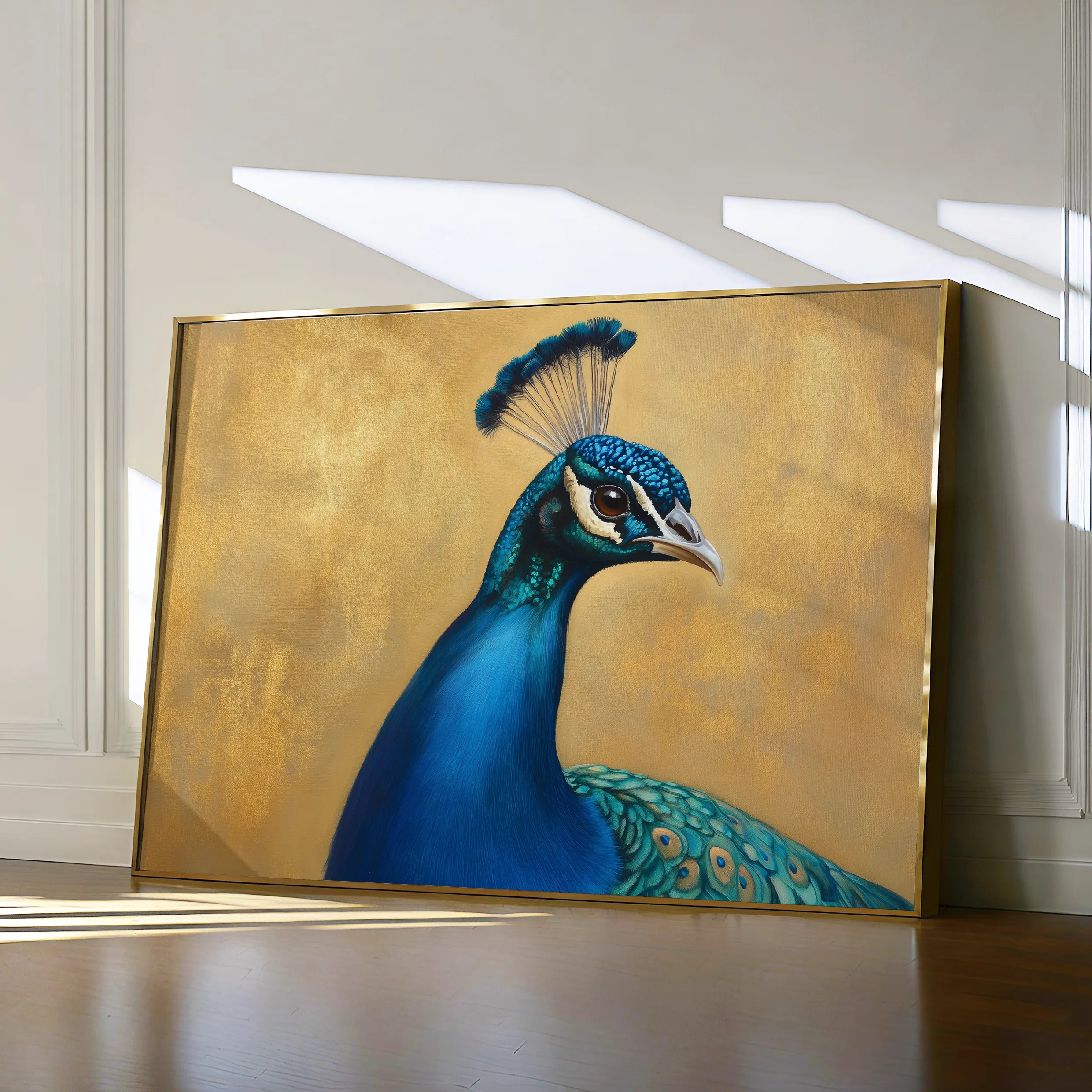 Animals 165 Canvas Art 18" x 24" / 45 x 60 cm / Black