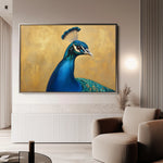 Animals 165 Canvas Art 18" x 24" / 45 x 60 cm / Black
