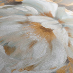 Floral 165 Canvas Art 18" x 24" / 45 x 60 cm / Black