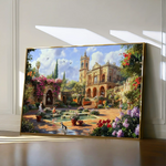 Landscape 165 Canvas Art 60 x 40 cm / Black