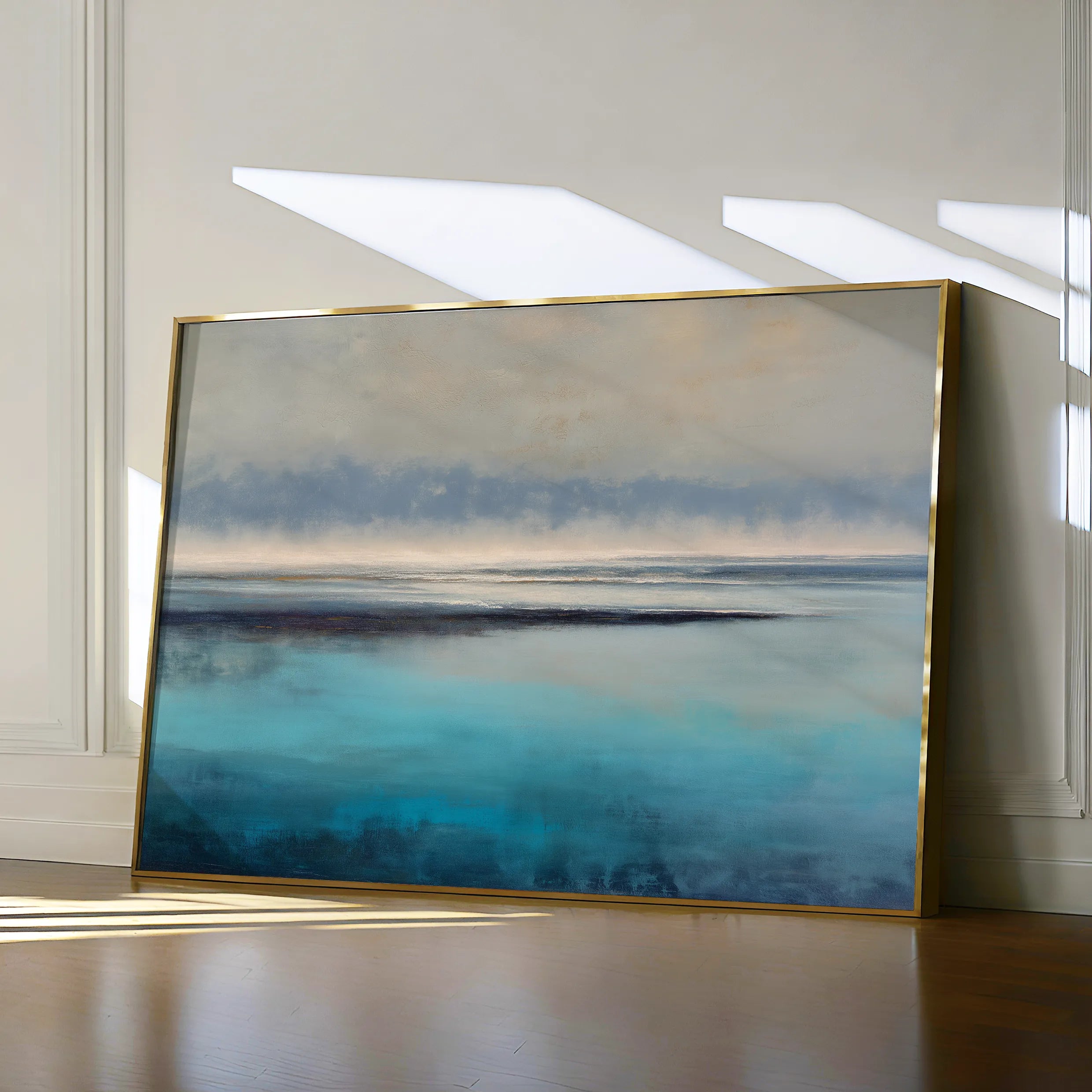 Abstract 1650 Canvas Art 18" x 24" / 45 x 60 cm / Black