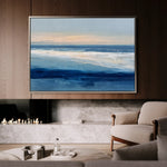 Abstract 1653 Canvas Art 18" x 24" / 45 x 60 cm / Black