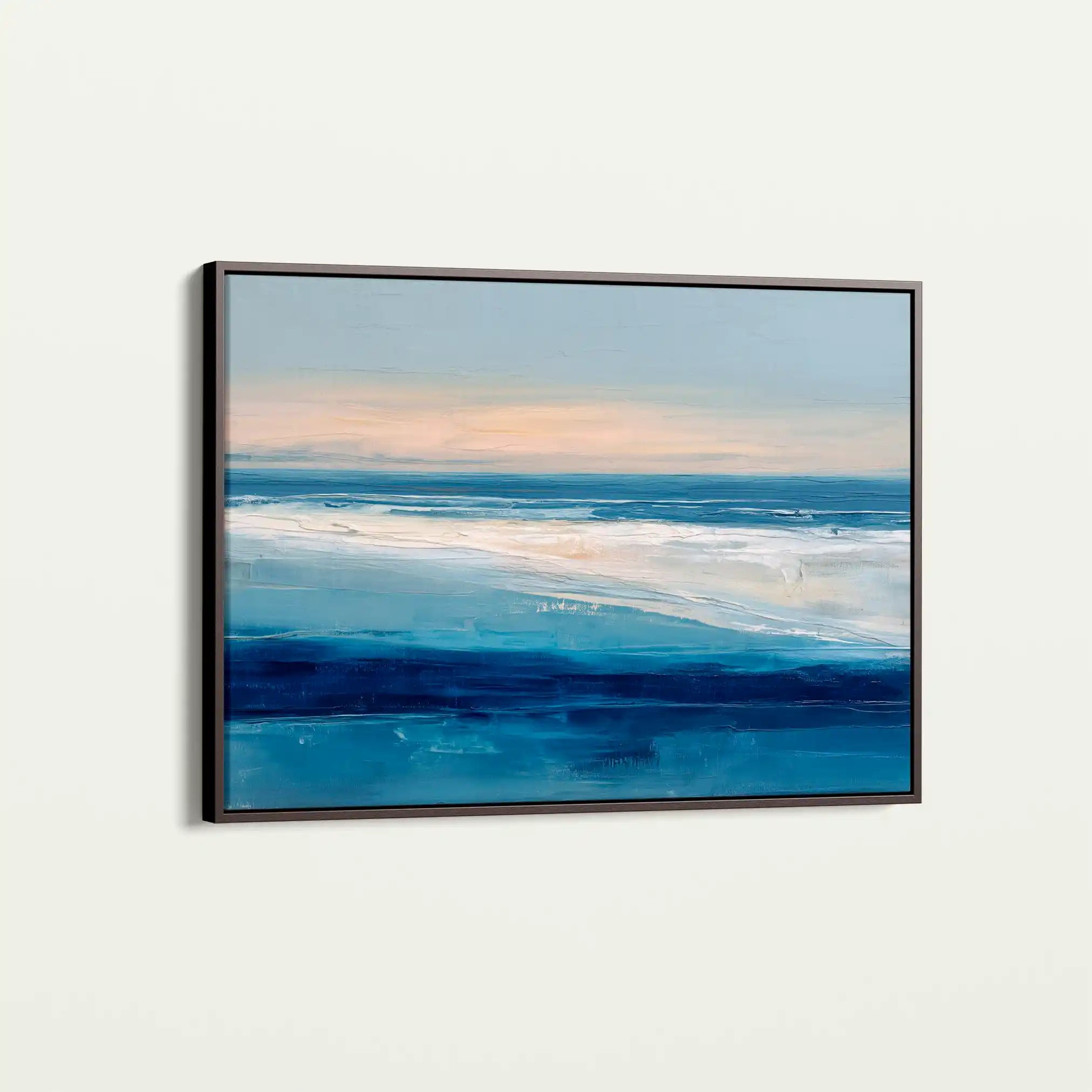 Abstract 1653 Canvas Art 60 x 40 cm / Black