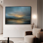 Abstract 1655 Canvas Art 18" x 24" / 45 x 60 cm / Black