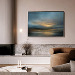 Abstract 1655 Canvas Art 18" x 24" / 45 x 60 cm / Black